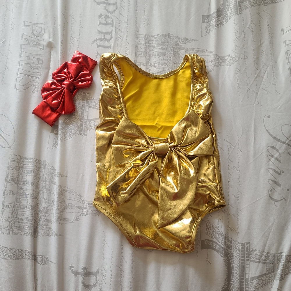 Romper with bow